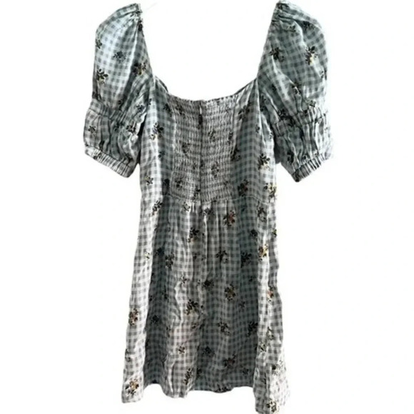 Reformation Kaley Floral Minidress In Al Fresco B770 - Picture 3 of 5